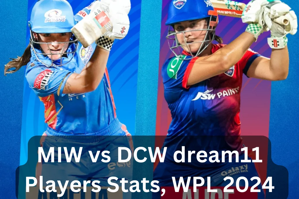 MIW vs DCW dream11 Players Stats