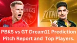 PBKS vs GT Dream11